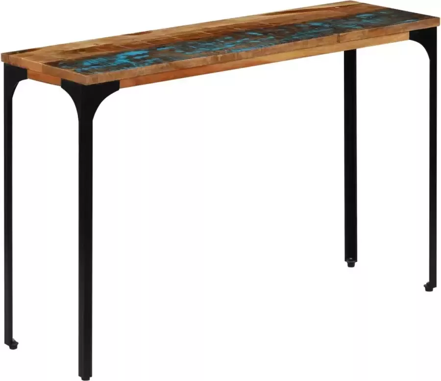 VidaXL Sidetable 120x35x76 cm massief gerecycled hout