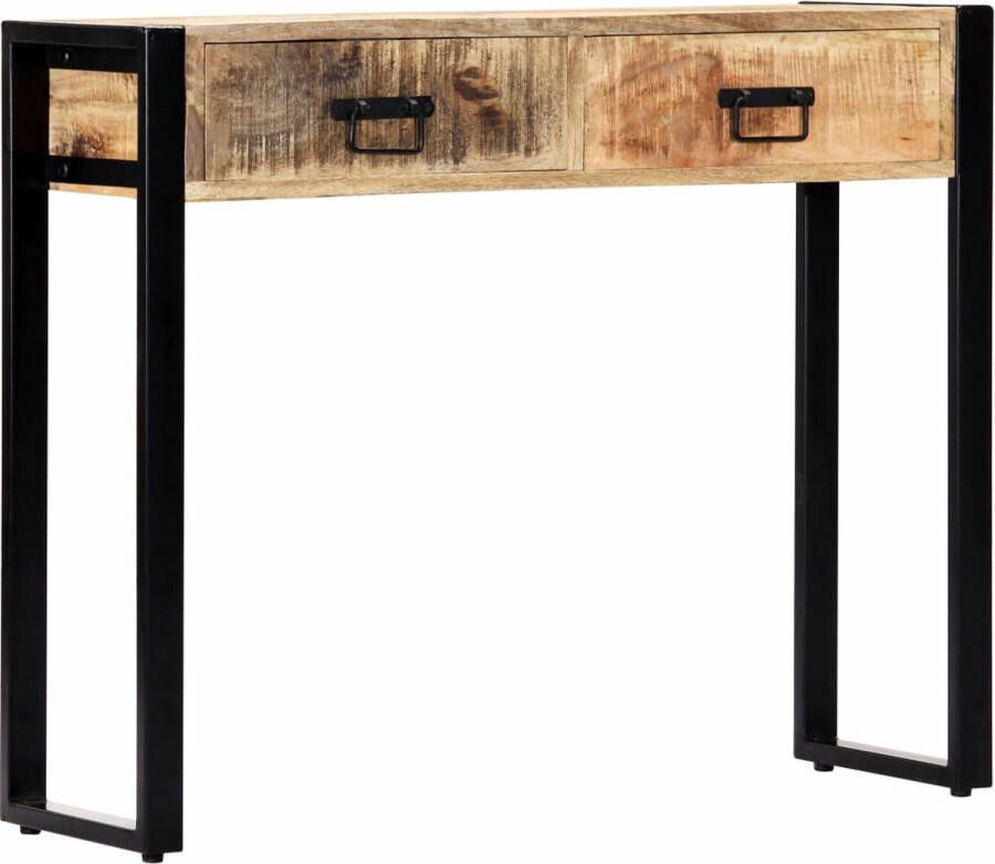 VidaXL Sidetable 90x30x75 cm massief mangohout