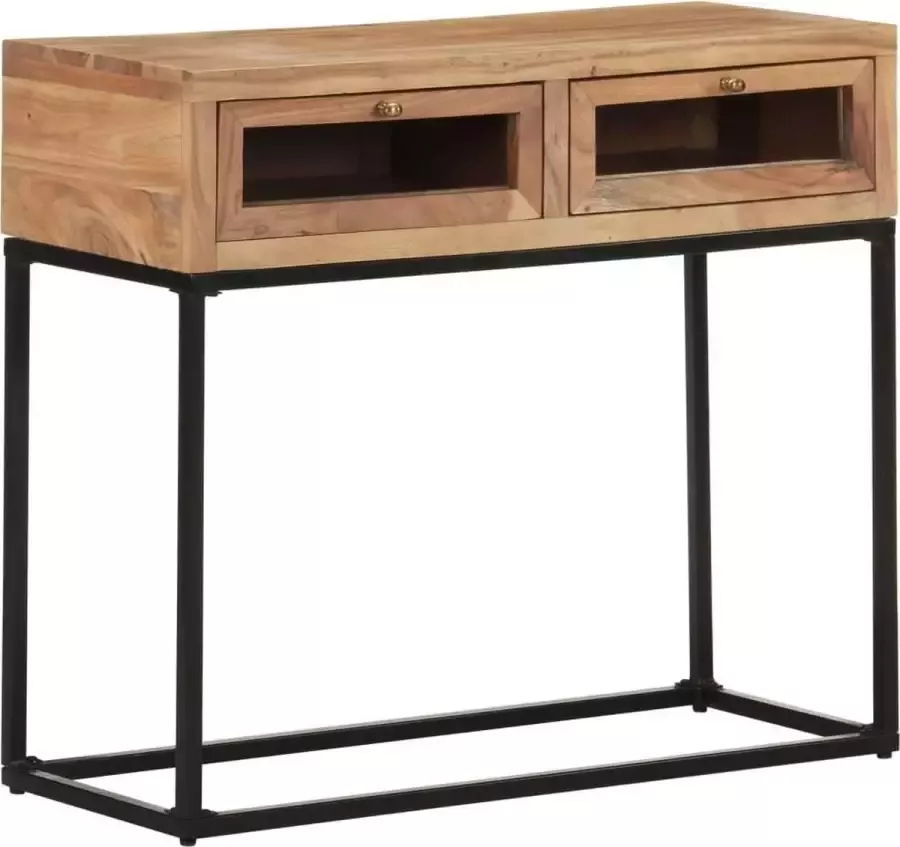 VidaXL Sidetable 90x35x76 cm massief acaciahout