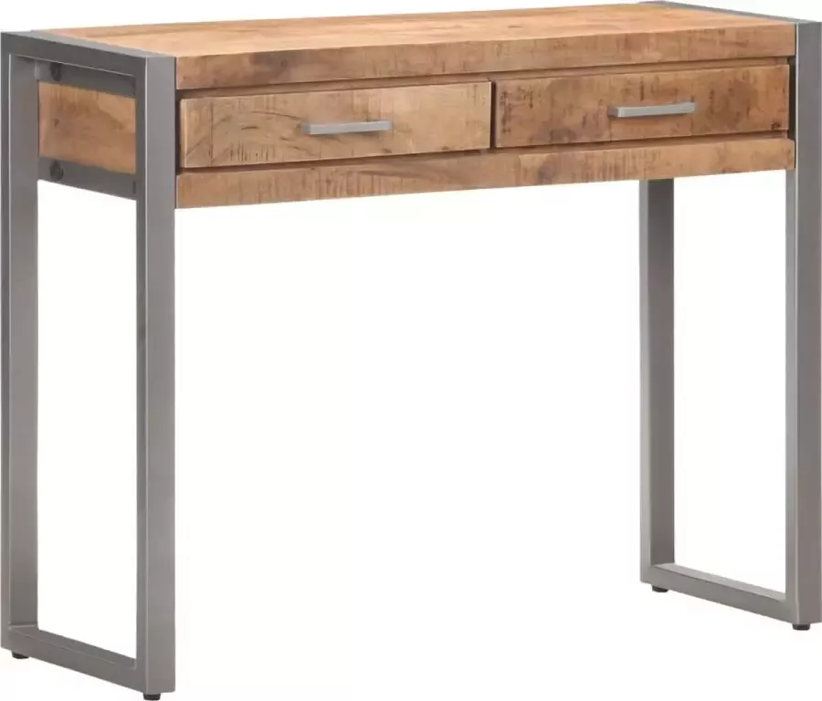 VidaXL Sidetable 95x35x75 cm massief mangohout