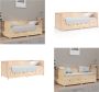 VidaXL Slaapbank 100x200 cm massief grenenhout Slaapbank Slaapbanken Bedbank Bed - Thumbnail 2