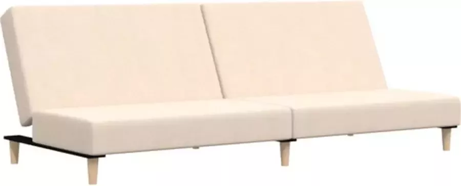 VidaXL -Slaapbank-2-zits-stof-crèmekleurig - Foto 8