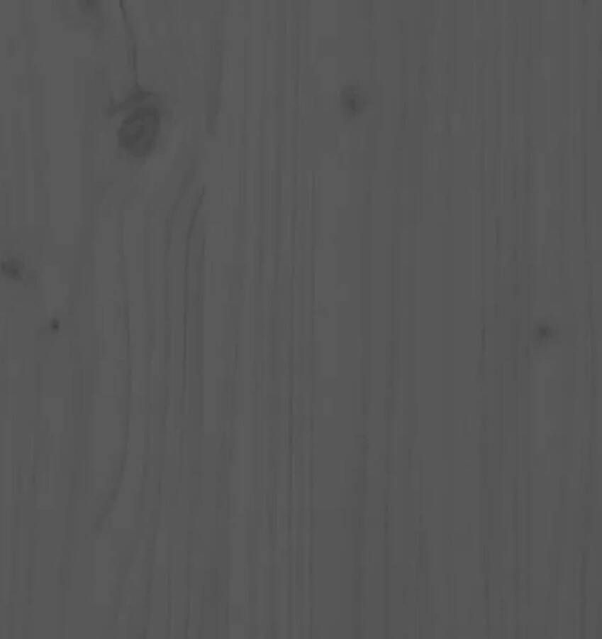 VidaXL -Slaapbank-75x190-cm-massief-grenenhout-grijs - Foto 2