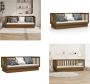 VidaXL Slaapbank 75x190 cm massief grenenhout honingbruin Slaapbank Slaapbanken Bedbank Bed - Thumbnail 1