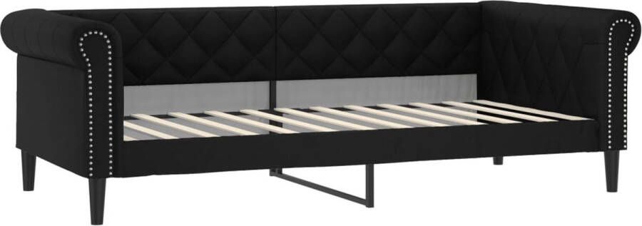 VidaXL -Slaapbank-80x200-cm-kunstleer-zwart