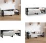 VidaXL Slaapbank 80x200 cm massief grenenhout zwart Slaapbank Slaapbanken Bedbank Bed - Thumbnail 3