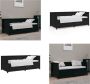 VidaXL Slaapbank 90x190 cm massief grenenhout zwart Slaapbank Slaapbanken Bedbank Bed - Thumbnail 5