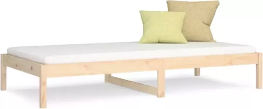 VidaXL Slaapbank zonder matras 90x200 cm massief grenenhout - Foto 2