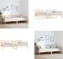 VidaXL Slaapbank 90x200 cm massief grenenhout Slaapbank Slaapbanken Bedbank Bed - Thumbnail 1