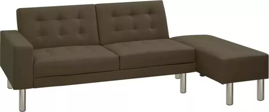 VidaXL Slaapbank kunstleer bruin