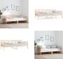 VidaXL Slaapbank massief grenenhout 90x190 cm Slaapbank Slaapbanken Bedbank Bed - Thumbnail 1