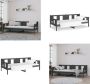 VidaXL Slaapbank massief grenenhout grijs 80x200 cm Slaapbank Slaapbanken Bedbank Bed - Thumbnail 3