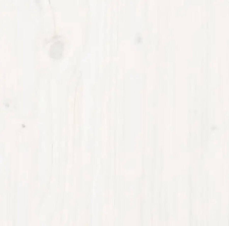 VidaXL -Slaapbank-uitschuifbaar-massief-grenenhout-wit-2x(90x190)-cm - Foto 5