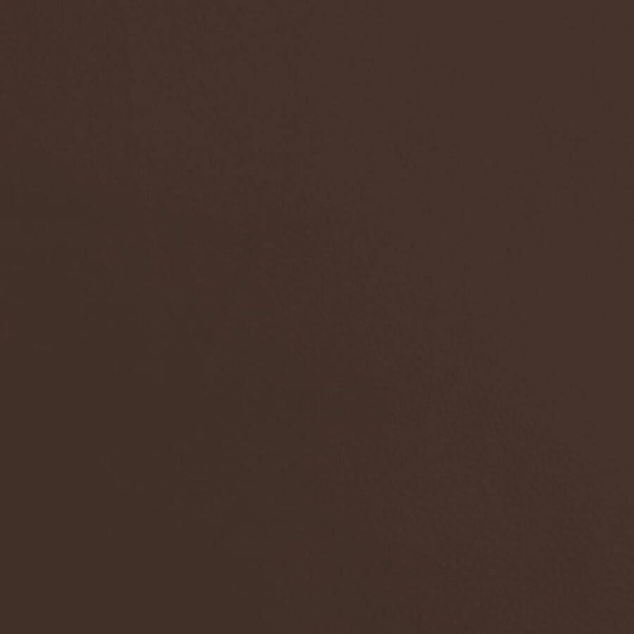 VidaXL Sta-op-massagestoel elektrisch kunstleer bruin