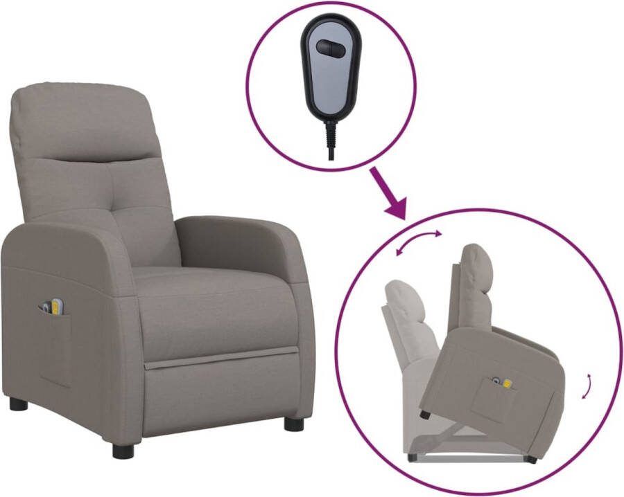 VidaXL -Sta-op-massagestoel-stof-taupe