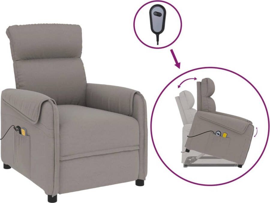 VidaXL -Sta-op-massagestoel-stof-taupe