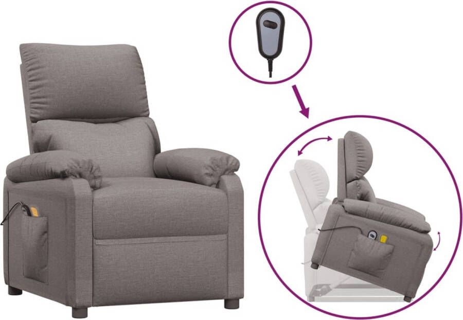 VidaXL -Sta-op-massagestoel-stof-taupe