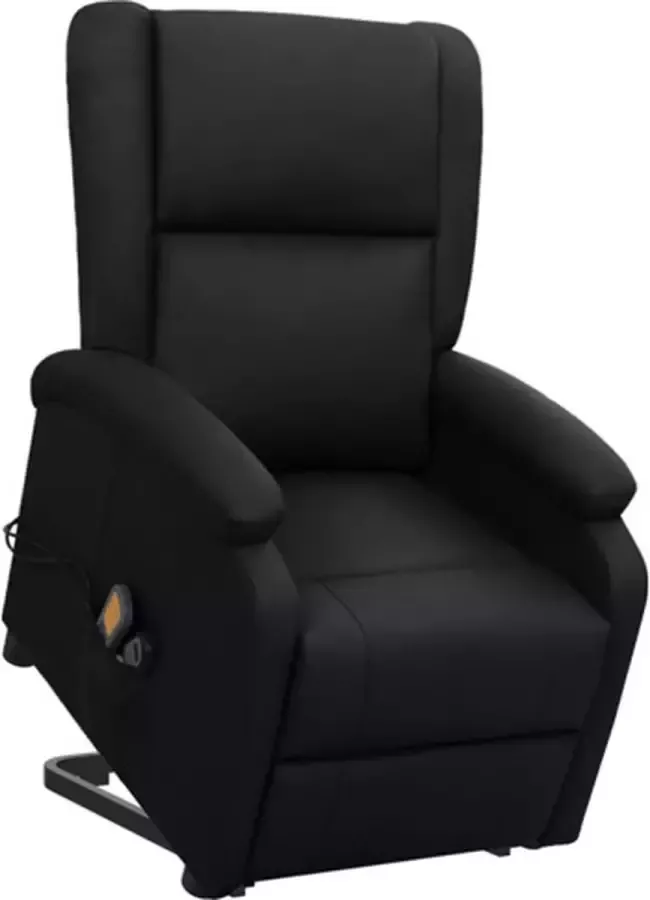 Vida XL vidaXL Sta-op-massagestoel kunstleer zwart-VXL-329692 - Foto 2