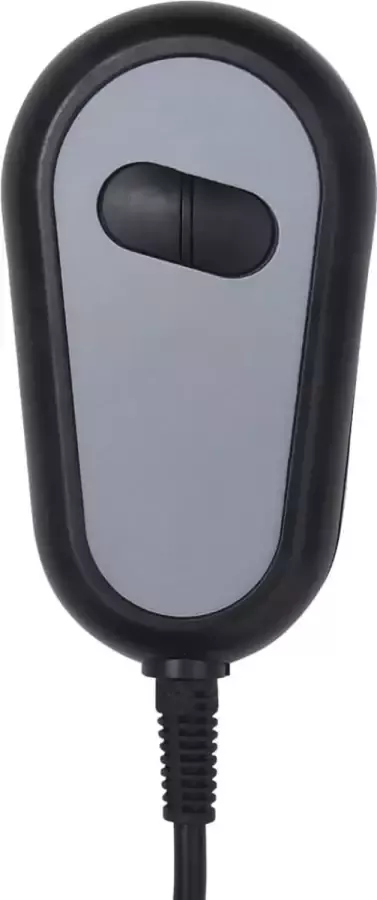 VidaXL Sta-op-massagestoel verstelbaar stof lichtgrijs - Foto 2