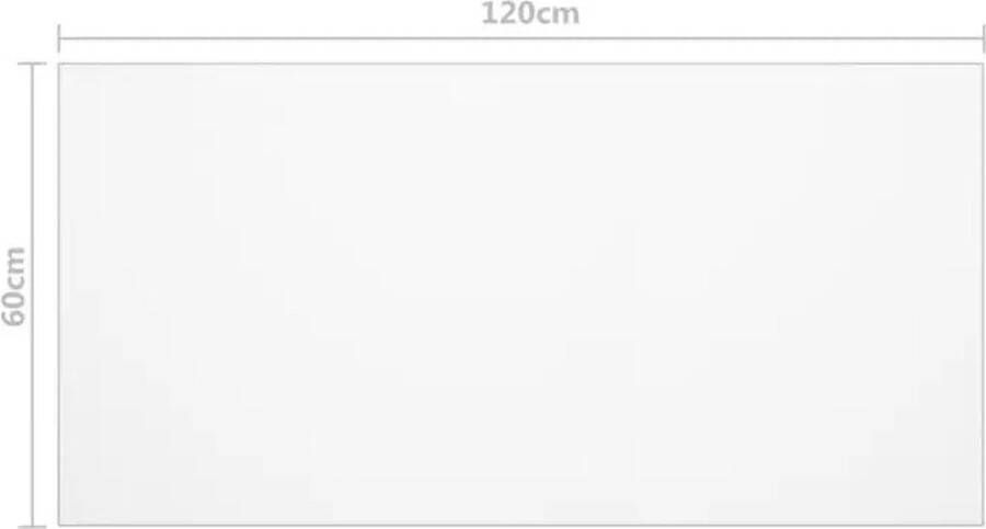 VidaXL -Tafelbeschermer-120x60-cm-1 6-mm-PVC-mat - Foto 3