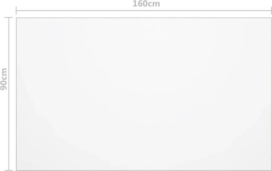 VidaXL -Tafelbeschermer-160x90-cm-1 6-mm-PVC-transparant