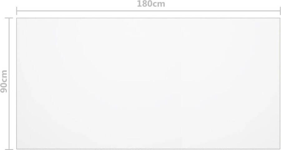 VidaXL -Tafelbeschermer-180x90-cm-1 6-mm-PVC-mat