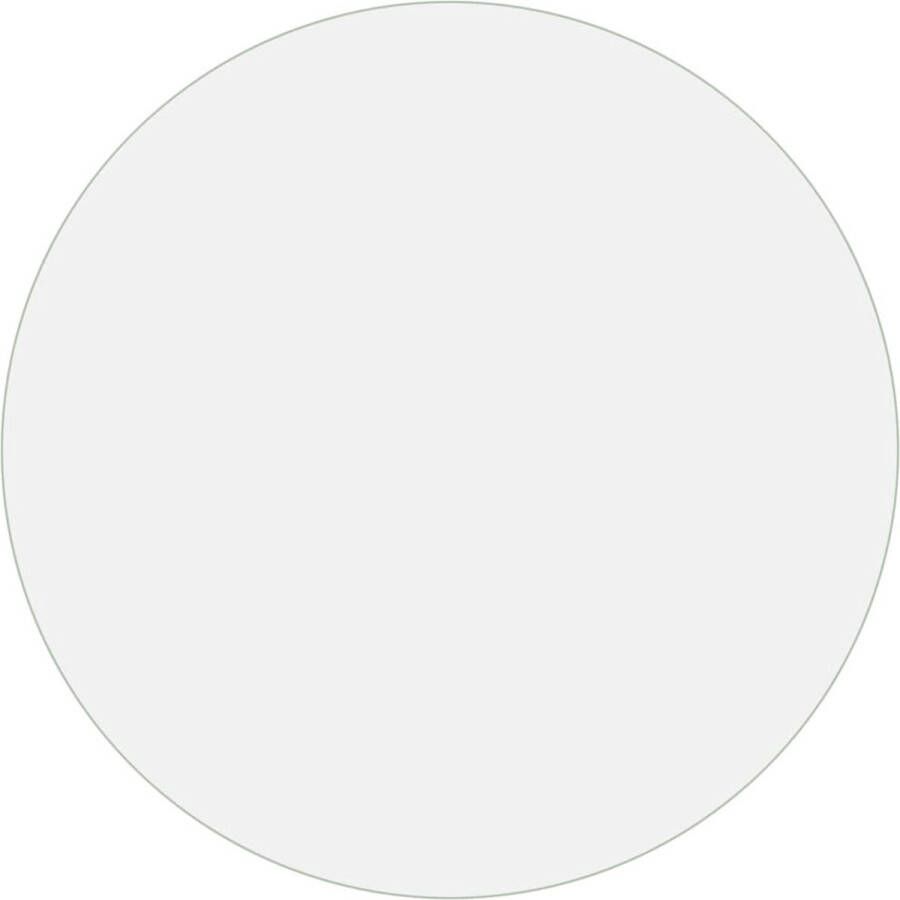VidaXL Tafelbeschermer 120 cm 2 mm PVC mat Tafelbeschermer Pvc Tafelmat Ronde Tafelbeschermer Tafelhoes Tafeldekking Krastvast Waterbestendig Transparante Tafelmat Eetkamerdecoratie Keukenaccessoires