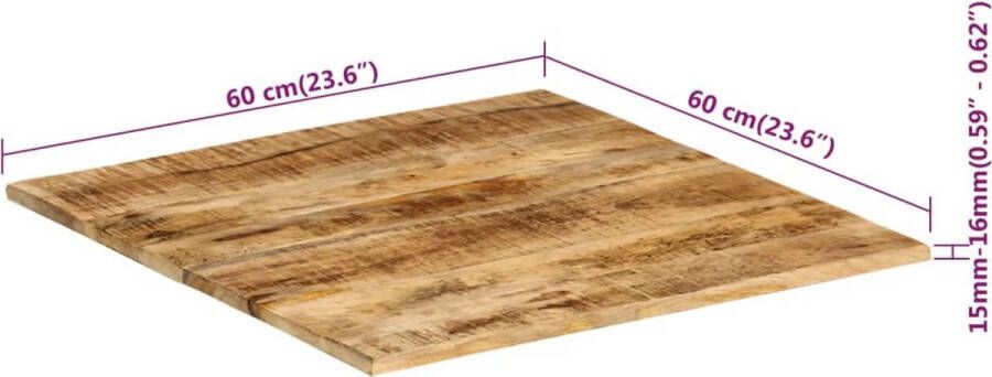 VidaXL -Tafelblad-15-16-mm-60x60-cm-massief-mangohout