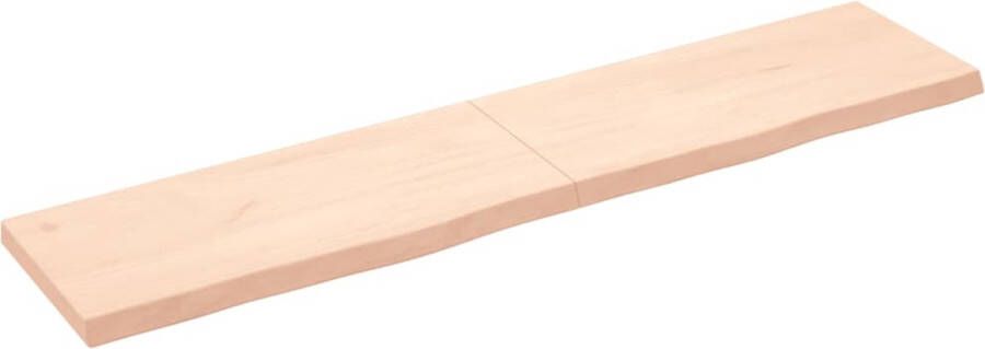 VidaXL Tafelblad 180x40x(2-6) cm Eikenhout Tafelblad Eikenhouten Tafelblad Houten Tafelblad Tafeltje Salontafel Eetkamertafel Vintage Tafel Landelijke Tafel