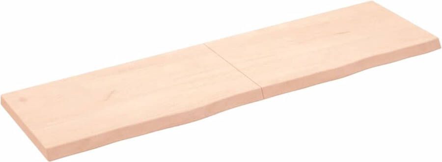 VidaXL Tafelblad Massief Eikenhout 180x50 cm Tafelblad Eikenhouten Tafelblad Massief Eiken Eetkamertafel Salontafel Bureau Vintage Tafel Landelijke Tafel