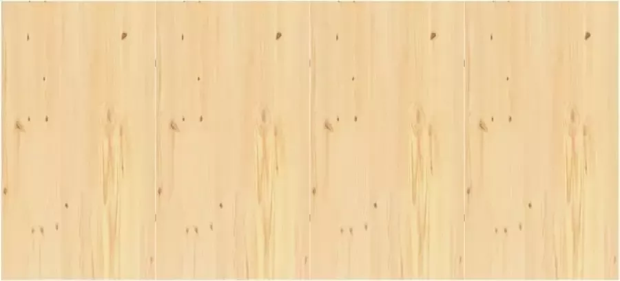 VidaXL -Tafelblad-220x100x2 5-cm-massief-grenenhout - Foto 3