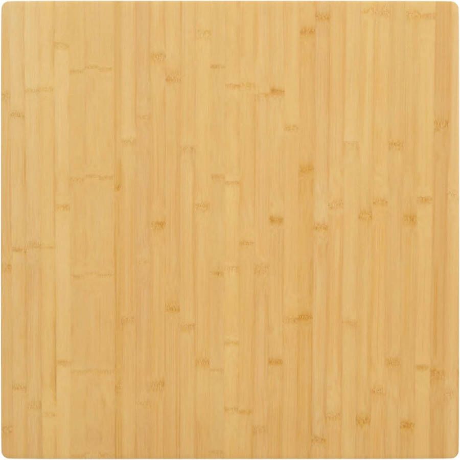 VidaXL -Tafelblad-70x70x1 5-cm-bamboe