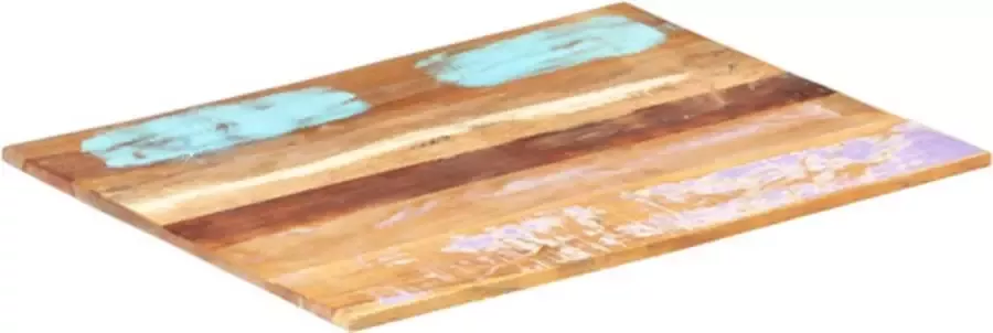 VidaXL Tafelblad rechthoekig 15-16 mm 60x70 cm massief gerecycled hout - Foto 2