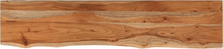 VidaXL Tafelblad 140x30 cm Acaciahout Natuur Houten Tafelblad Acacia Hout Tafelblad Vervangen Bartafel Bijzettafel
