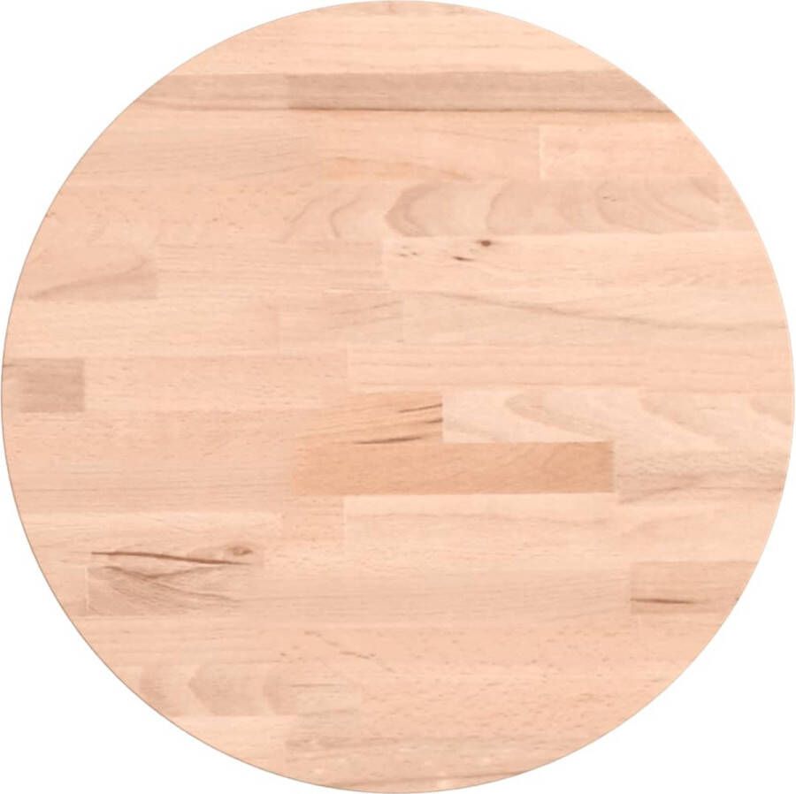 VidaXL Tafelblad Rond 30 cm Massief Beukenhout Houten Tafelblad Beukenhout Tafelblad Rond Tafelblad Bijzettafel Blad Bartafel Blad Tafellaag Tweedehands Tafelblad Vintage Tafelblad Design Tafelblad