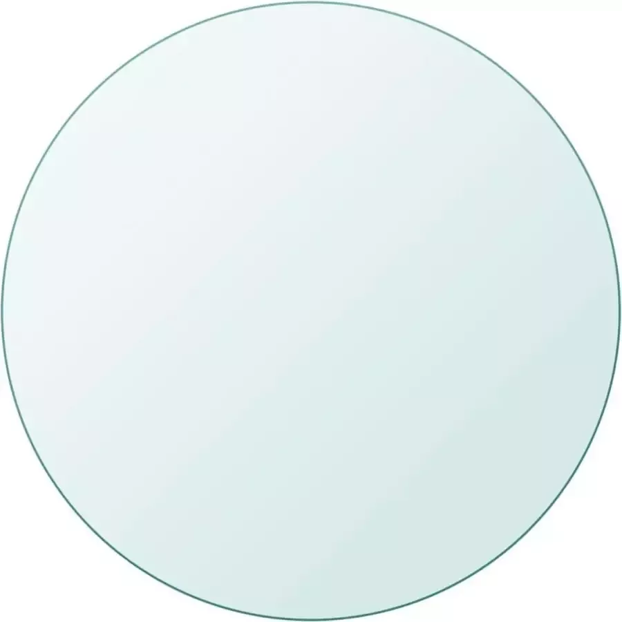 VidaXL -Tafelblad-van-gehard-glas-800-mm-rond