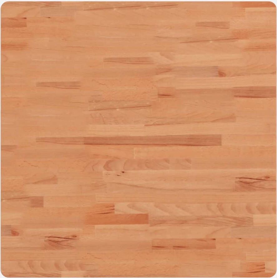 VidaXL -Tafelblad-vierkant-70x70x4-cm-massief-beukenhout - Foto 3