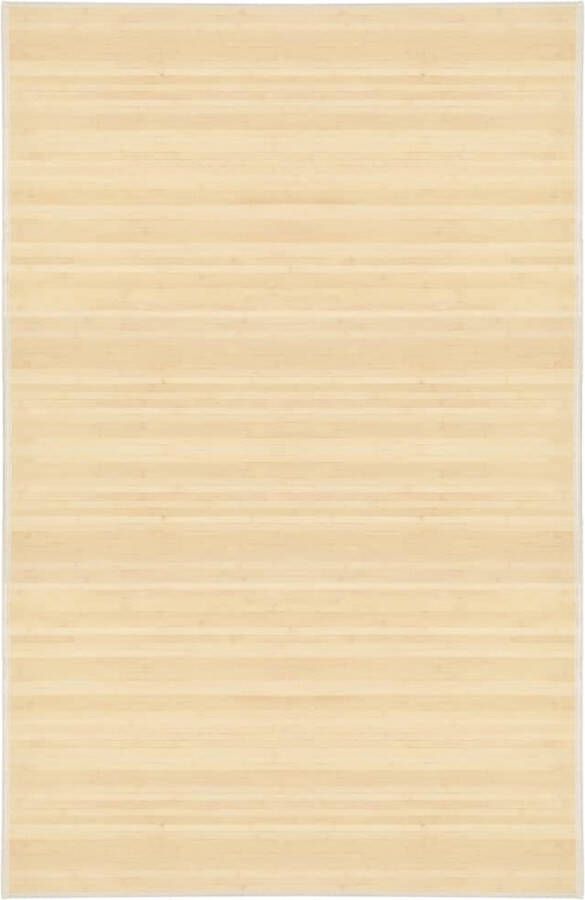 VidaXL -Tapijt-100x160-cm-bamboe-naturel