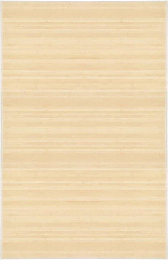 vidaXL -Tapijt-100x160-cm-bamboe-naturel