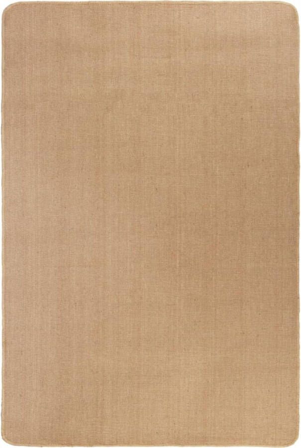 VidaXL -Tapijt-met-latex-onderkant-160x230-cm-jute-natuurlijk