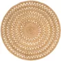 VidaXL Tapijt rond 150 cm gevlochten jute - Thumbnail 2