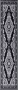 VidaXL Tapijtloper 100x500 cm BCF zwart - Thumbnail 2
