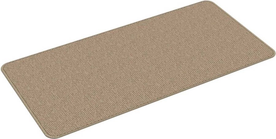 vidaXL -Tapijtloper-50x100-cm-sisal-look-zandkleurig