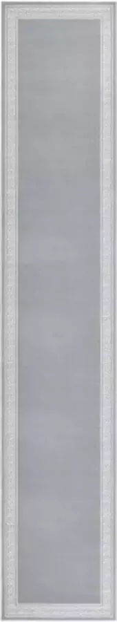 VidaXL Tapijtloper 80x450 cm BCF grijs met motief