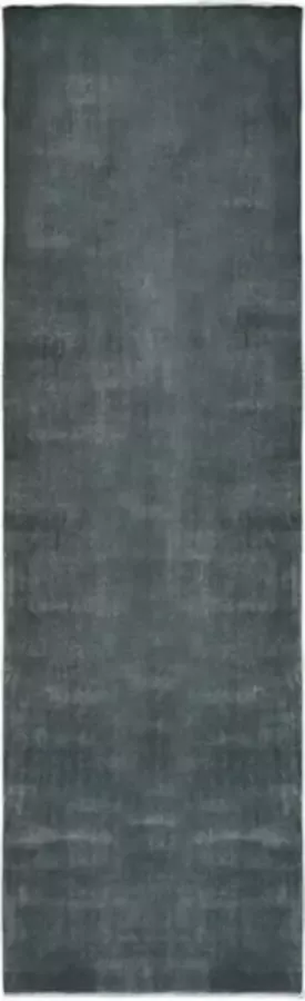 VidaXL Tapijtloper wasbaar opvouwbaar 60x300 cm polyester grijs