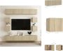 VidaXL Televisiekast A TV-meubel 100x30x30cm Sonoma eiken Kast - Thumbnail 2