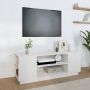 VidaXL televisiekast Classic Pine 110x35x40.5cm wit Kast - Thumbnail 1