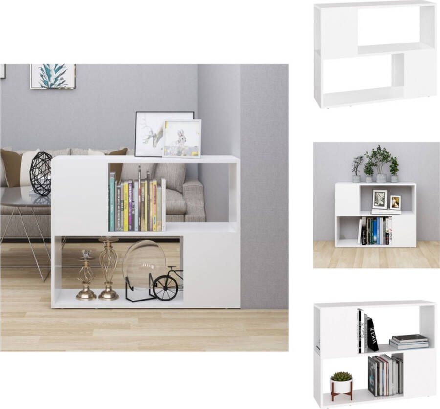 VidaXL Tv-meubel Tv-meubels Tv Meubel Tv Meubels Tv-meubel 80x24x63 cm bewerkt hout wit