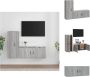 VidaXL Televisiekastenset Sonoma Eiken TV-meubel 100x34.5x40cm TV-meubel 40x34.5x100cm Kast - Thumbnail 2