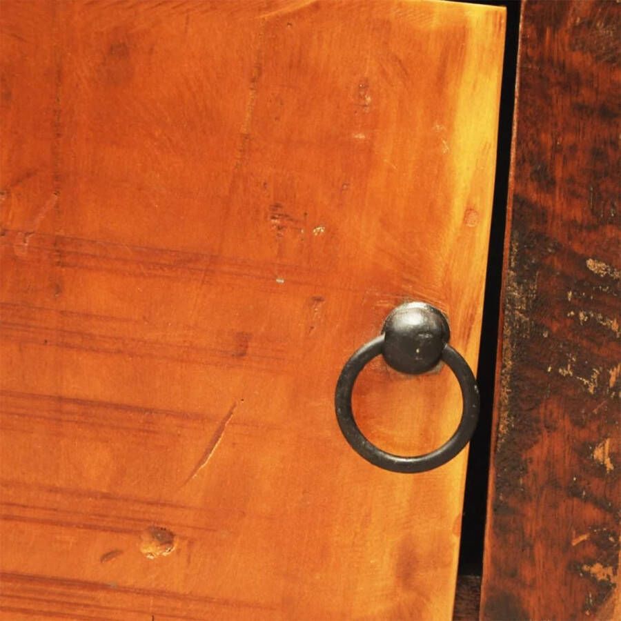 VidaXL Televisiekast Televisiekasten Televisiemeubel Televisiemeubels Tv-meubel met 2 deuren vintage stijl gerecycled hout - Foto 2